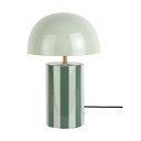 Žalios spalvos iš metalo stalinis šviestuvas (aukštis 34 cm) Rayado – Leitmotiv