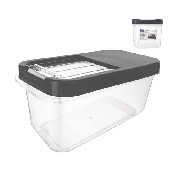 Iš plastiko daiktadėžė su dangčiu 35x20x18 cm Slop – Orion