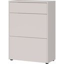 Kreminės spalvos matinis spintelė 70x99x34 cm Binetto – Germania