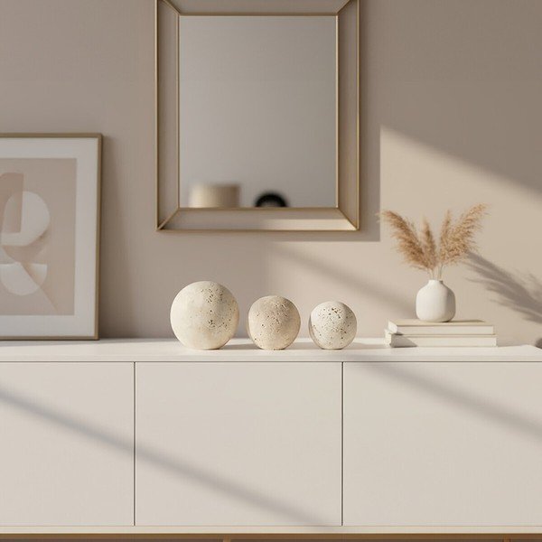 Iš akmens statulėlės 3 vnt. (aukštis 13 cm) Tibor – Premier Housewares-image-3