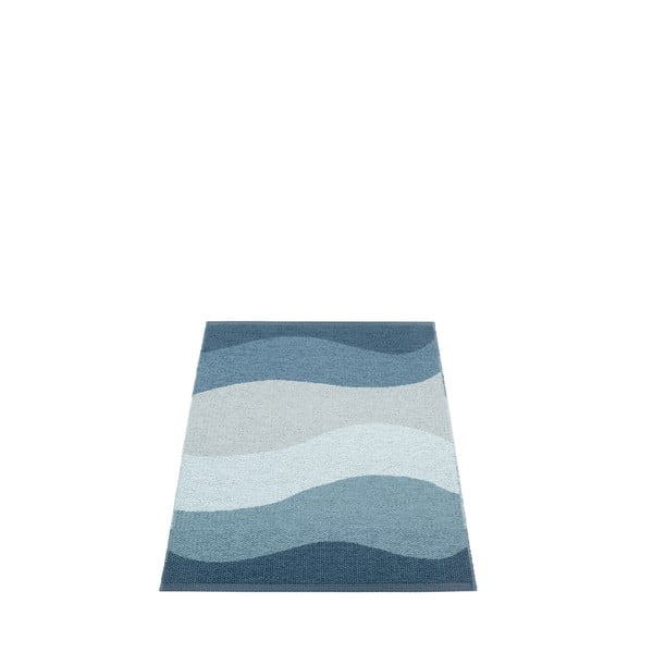 Mėlynos spalvos lauko ir vidaus kilimas 70x100 cm Urvi Water – Pappelina-image-2