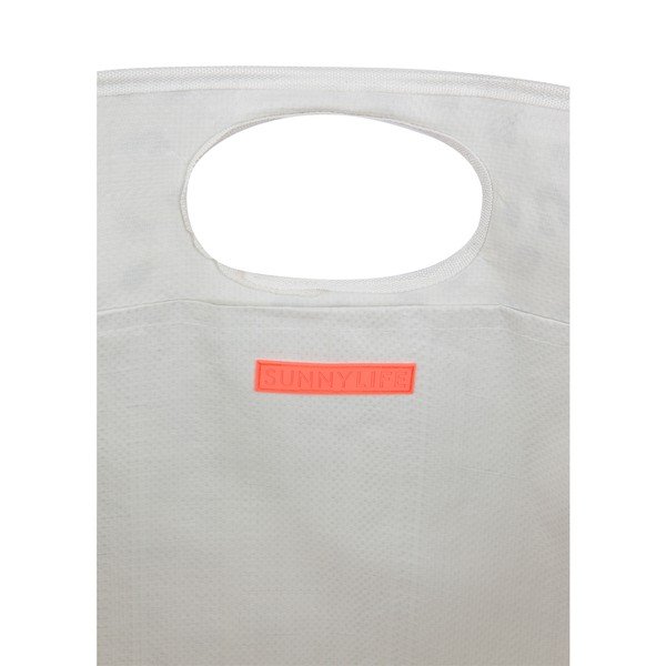 Baltos ir juodos spalvos paplūdimio krepšys Sunnylife Everything Bag-image-3