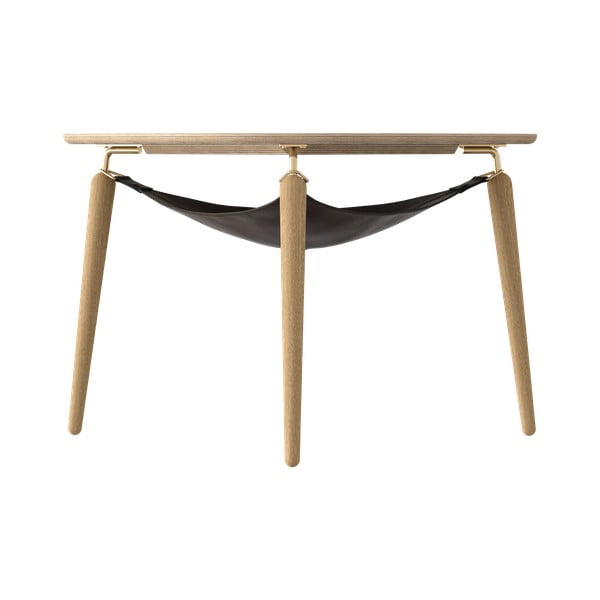 Kavos staliukas natūralios spalvos ø 80 cm Hang Out – UMAGE