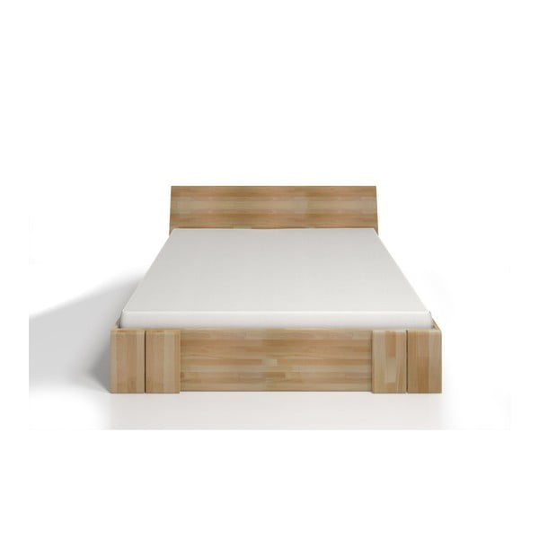 Dvigulė lova iš buko medienos su stalčiumi SKANDICA Vestre Maxi, 160 x 200 cm-image-1