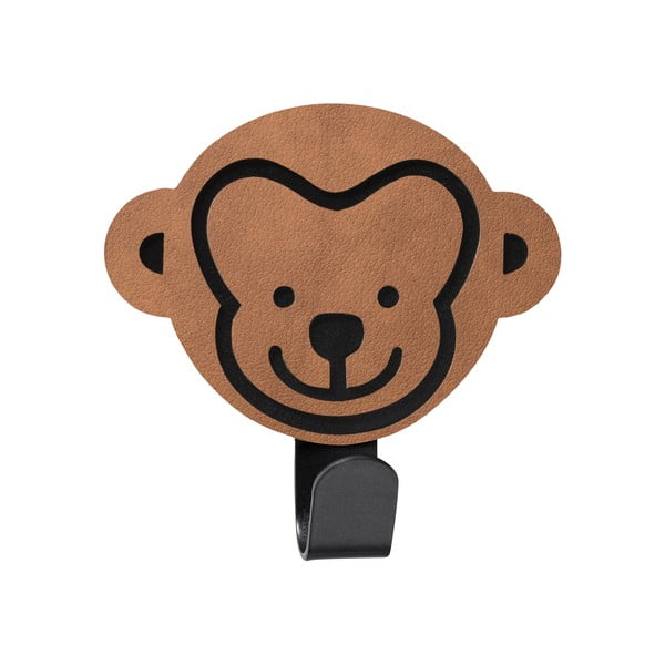 Su montavimu be gręžimo rudos spalvos iš plieno kablys Monkey Nupo – LIND DNA