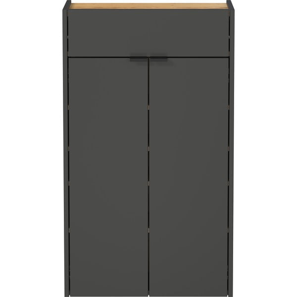 Antracito spalvos spintelė 56x97x22 cm Ameca – Germania-image-2