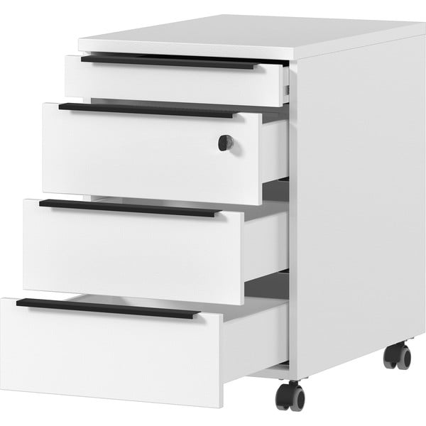 Spintelė su užraktu baltos spalvos 42x63 cm Mailand – Germania-image-2