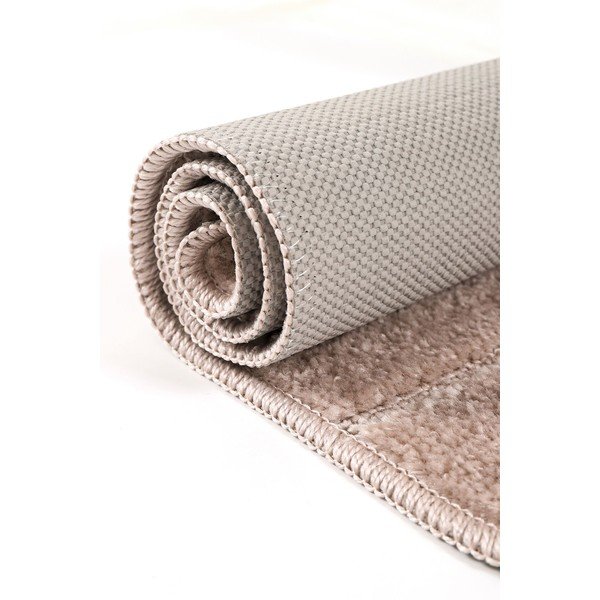 Rudos spalvos vonios kilimėliai 2 vnt. 50x80 cm Yeni Cizgli – Foutastic-image-4