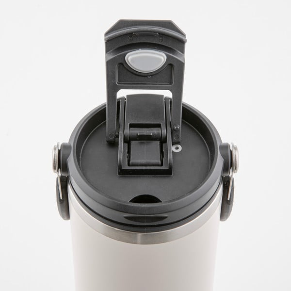 Juodos spalvos iš nerūdijančio plieno butelis Kelioninis buteliukas 1 l Eco – Ladelle-image-4