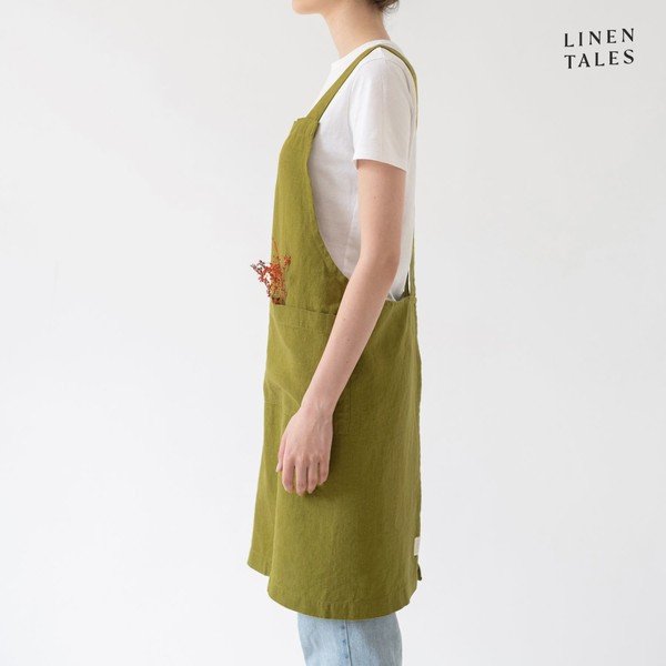Lininė prijuostė Crossback - Linen Tales-image-1