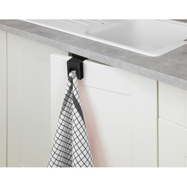 Juodas pakabinamas kabliukas Wenko Black Outdoor Kitchen-image-1