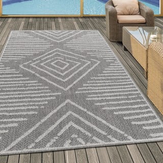 Lauko kilimas pilkos spalvos 160x230 cm Aruba – Ayyildiz Carpets