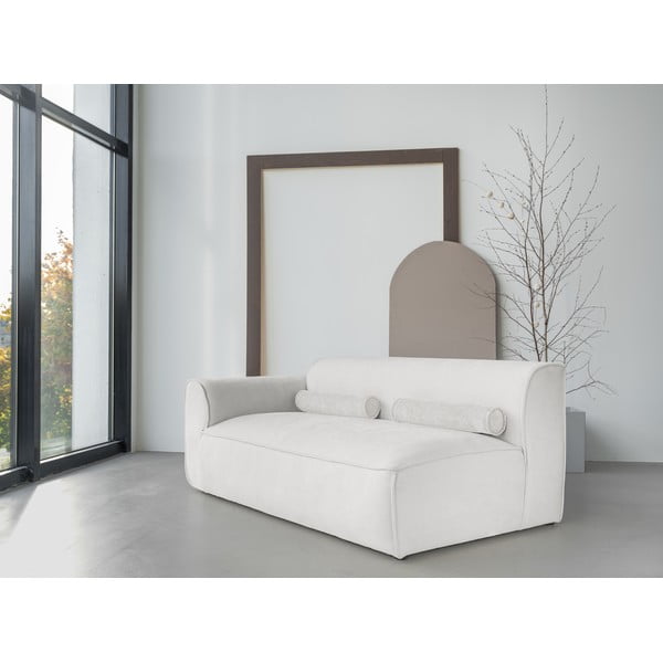 Modulinė sofa baltos spalvos (su kairiuoju kampu) Flex Felix – Miuform-image-1