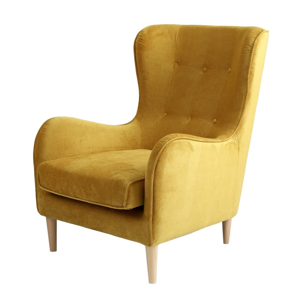 Geltonos spalvos Custom Form Cozyboy kėdė