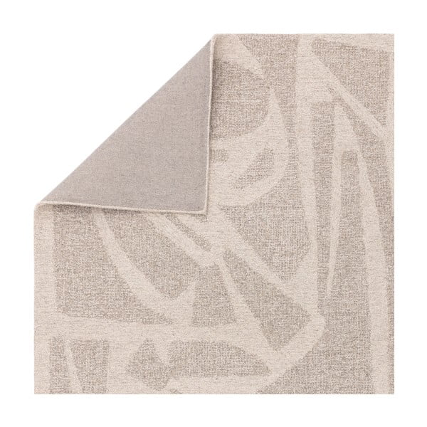Rankų darbo iš vilnos kilimas kreminės spalvos 200x290 cm Loxley – Asiatic Carpets-image-4
