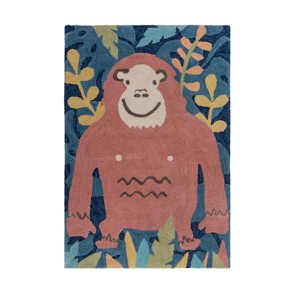 Vaikiškas kilimas Flair Rugs Jungle Monkey, 100 x 150 cm