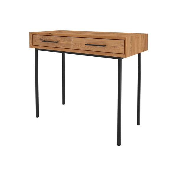 Ąžuolinis tualetinis staliukas 97x45 cm Abies - The Beds-image-4