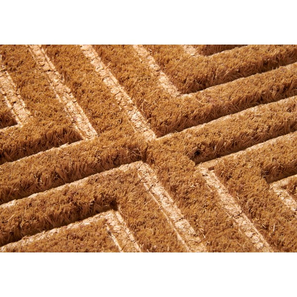 Iš kokoso pluošto grindų kilimėlis 45x75 cm Geometric – Hanse Home-image-2