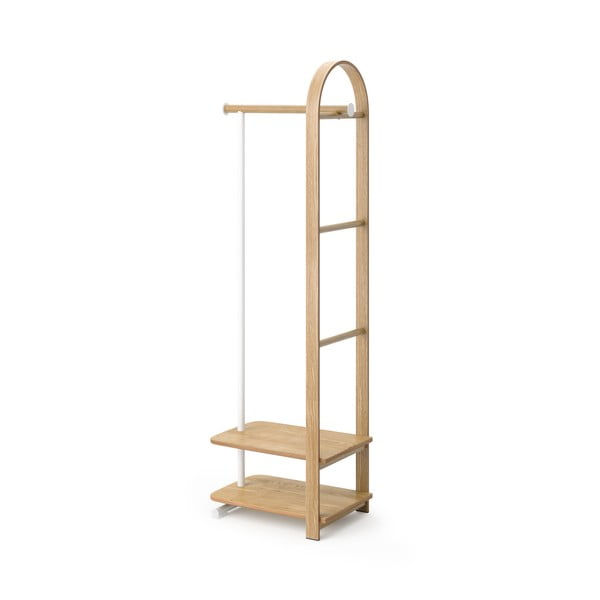 Natūralios spalvos iš uosio masyvo koridoriaus baldas 37x167x54 cm Bellwood – Umbra-image-3