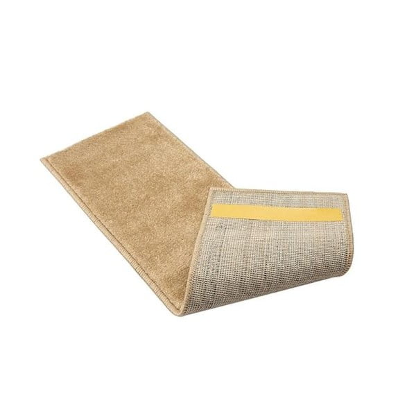 Laiptų kilimėlių rinkiniai smėlio spalvos 13 vnt. 22x73 cm Pure Beige – Mila Home