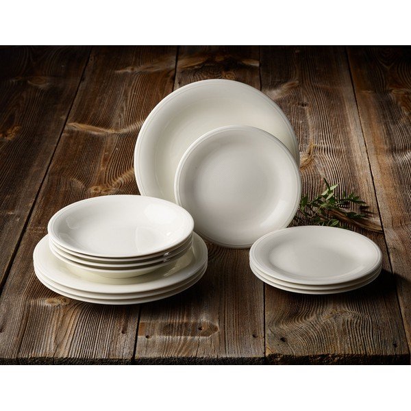 Balta porcelianinė desertinė lėkštė Villeroy & Boch Like Color Loop, ø 21,5 cm-image-2
