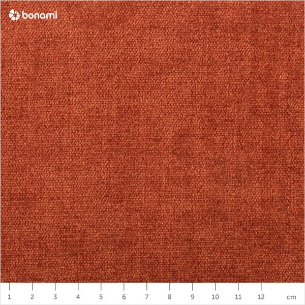 Tamsiai oranžinė kampinė sofa Ghado Tendo, kairysis kampas-image-4