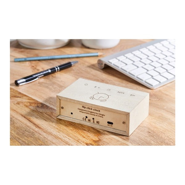 Skaitmeninis žadintuvas Flip Click – Gingko-image-4