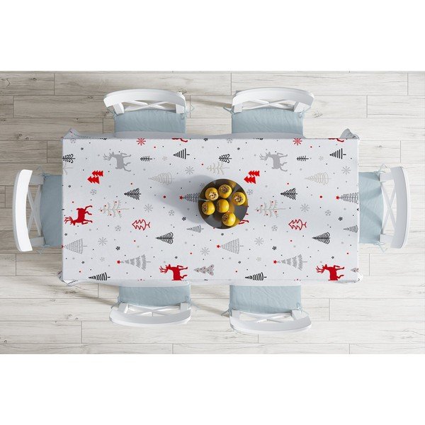 Kalėdinė staltiesė Minimalist Cushion Covers Nordic Christmas, 140 x 180 cm  -image-1