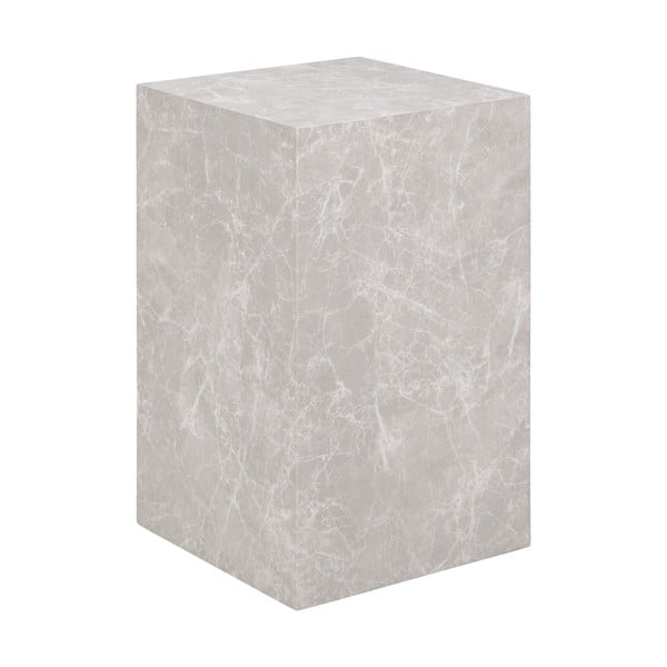 Šoninis stalas su marmuro dekoru 30x30 cm Prague – House Nordic