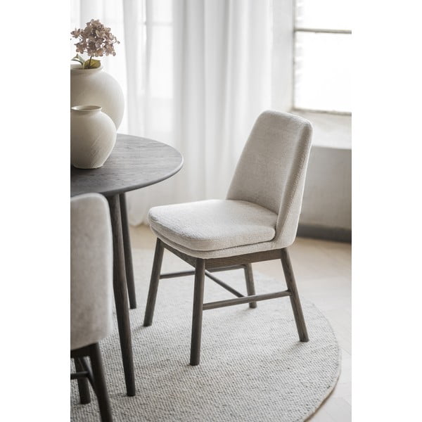 Valgomojo kėdės smėlio spalvos 2 vnt. Amesbury – Rowico-image-2