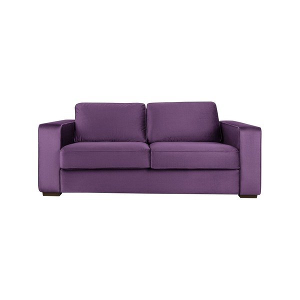 Violetinė trijų vietų sofa Cosmopolitan Design Denver-image-1