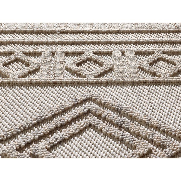 Kilimas smėlio spalvos 77x150 cm Element – Universal-image-2