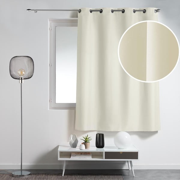 Smėlio spalvos užuolaida 140x180 cm Essentiel – douceur d'intérieur-image-4