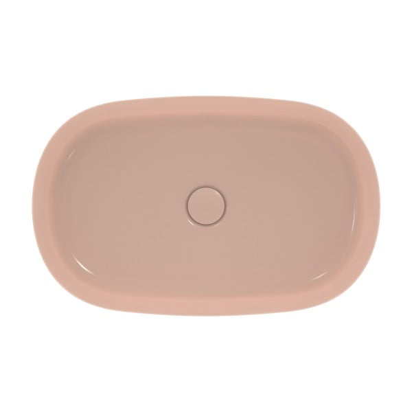 Iš keramikos praustuvas šviesiai rožinės spalvos 60x38 cm Ipalyss – Ideal Standard-image-2