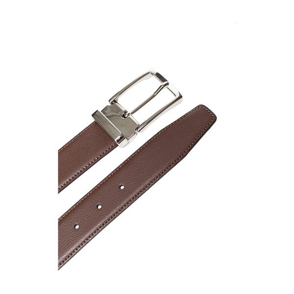 Rudas odinis vyriškas diržas Ferruccio Laconi Erik, 95 cm ilgio-image-1