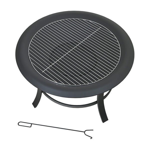 Lauko židinys ir krosnis ø 74 cm Taal – Cattara-image-2