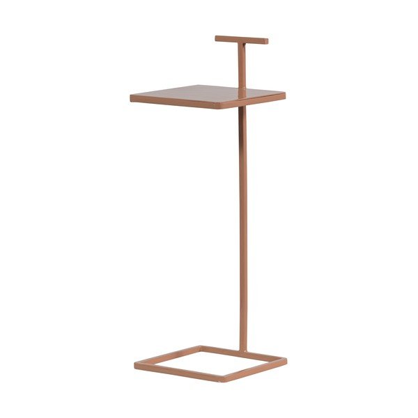 Šoninis stalas iš metalo 22x22 cm Toste – WOOOD