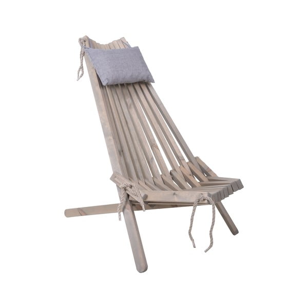 Pilka medinė sodo kėdė Falun - Garden Pleasure