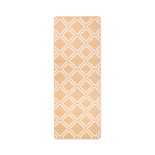 Smėlio spalvos virtuvės kilimėlis "Hanse Home Ornament", 67 x 180 cm