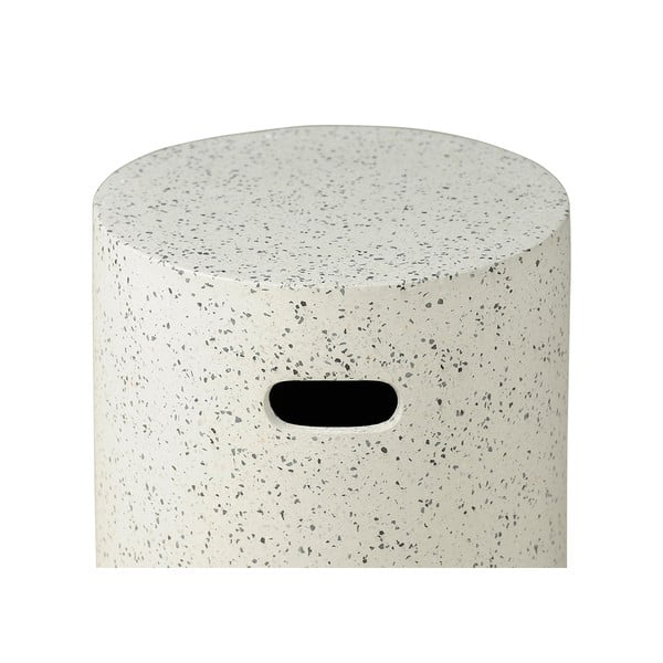 Baltas sodo staliukas Bonami Selection Loris, ø 35 cm-image-2