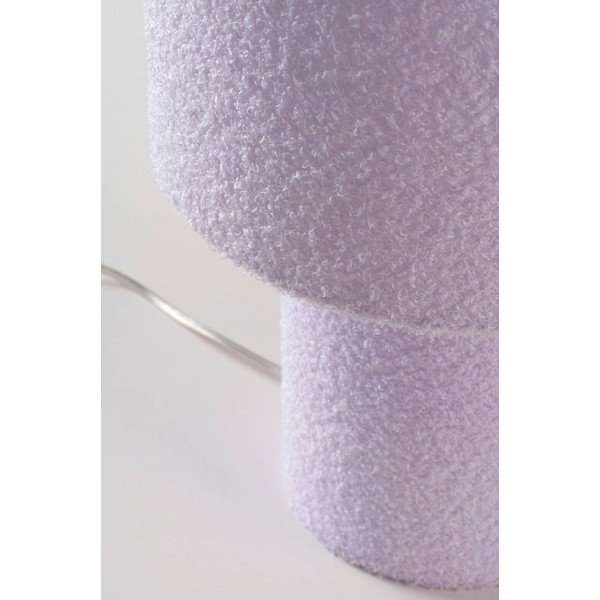 Levandų spalvos iš tekstilės stalinis šviestuvas (aukštis 44 cm) Aubra – Jotex-image-4