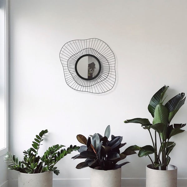 Sieninis veidrodis 69x60 cm Flora – Wallity-image-1