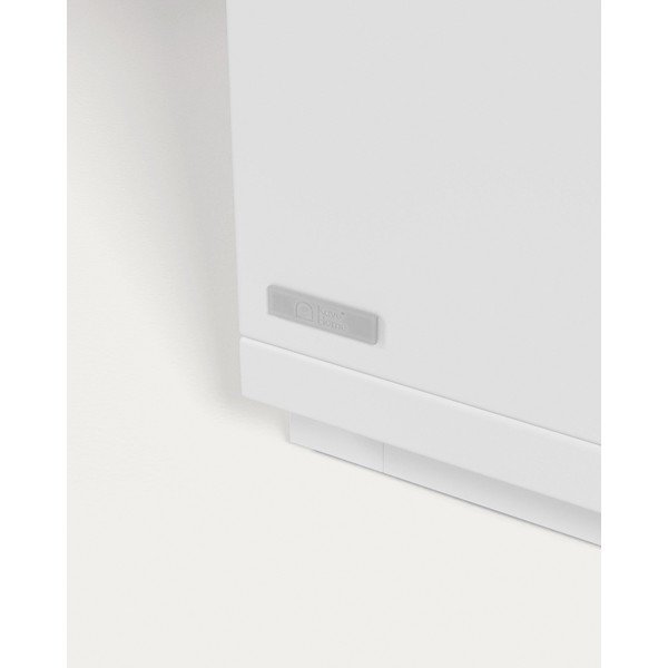 Žema šoninė spintelė baltos spalvos 90x75 cm Abilen – Kave Home-image-4