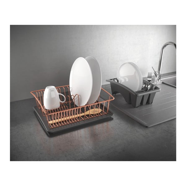 Indų nulašėjimo padėklas su vario spalvos grotelėmis Metaltex-image-3