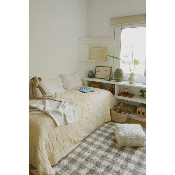 Smėlio spalvos vaikiškas sėdmaišis Vichy – Lorena Canals-image-1