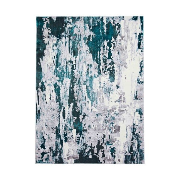 Kilimas smaragdinės spalvos/šviesiai pilkos spalvos 80x150 cm Apollo – Think Rugs