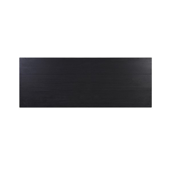Valgomojo stalas juodos spalvos 100x240 cm Muden – Light & Living-image-4