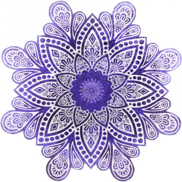 Kiliminė danga Vitaus Lassica Azul, ⌀ 80 cm-image-1