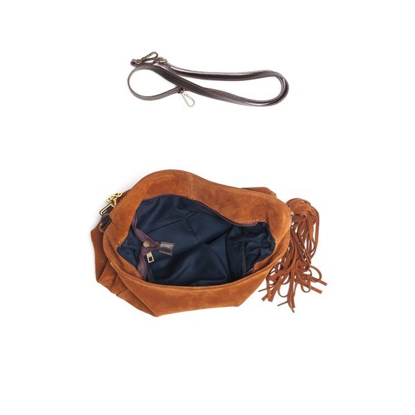 Odinė rankinė Mangotti 8004 Cognac-image-4