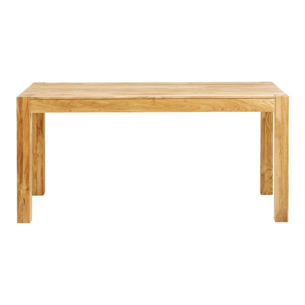 Ąžuolinis valgomojo stalas Kare Design Attento, 140 x 80 cm